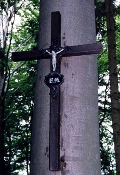 Hoffmannův kříž v Hejnicích (foto Herbert Endler)